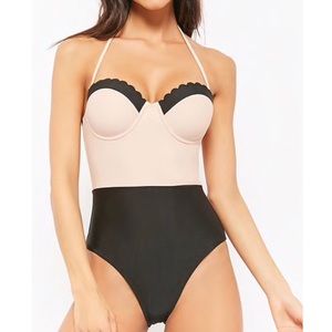 Forever 21 Sweetheart One-piece swimsuit